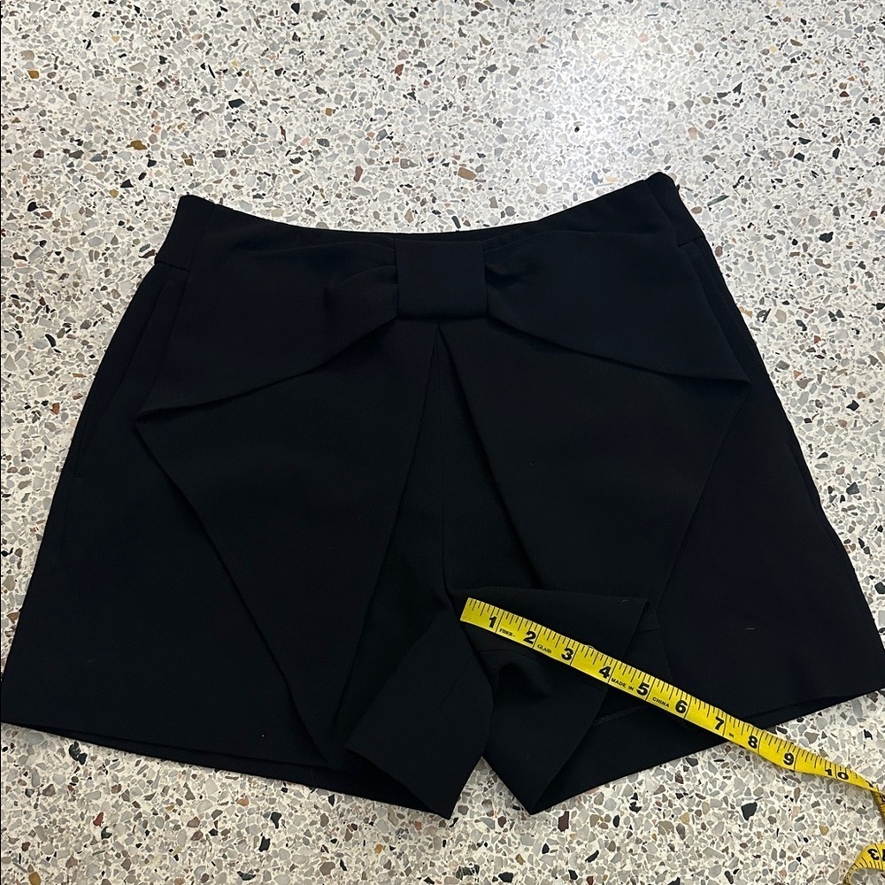 Claudie Pierlot Black Edmond Bow From Shorts 38 — image 4 of 8